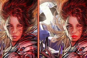 武士少女找不同