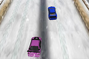 冬季汽车拉力赛