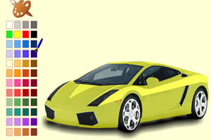 兰博基尼换色