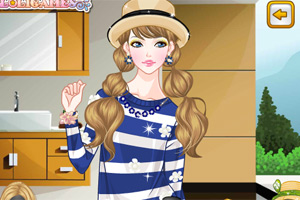 可爱双马尾发型