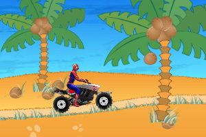 蜘蛛侠摩托驾驶