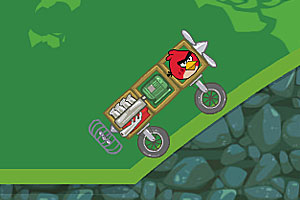 愤怒的小鸟捣蛋猪赛车