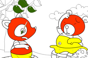 天才小画家之小熊