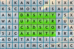 字母连锁拼单词