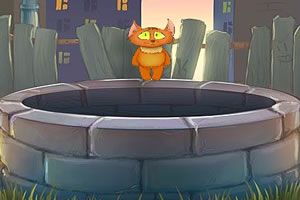 小猫潜水抓星星