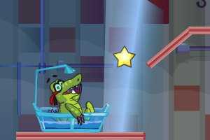 鳄鱼小顽皮吃黄鸭