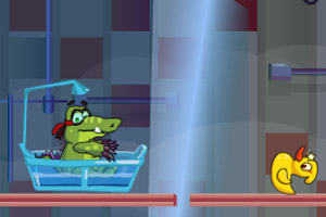 鳄鱼小顽皮吃黄鸭