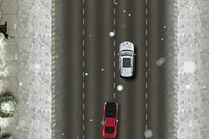 飞雪冬季追车赛