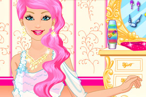 芭比的圣诞发型