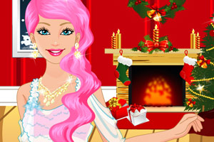 芭比的圣诞发型