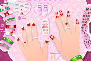 圣诞美甲