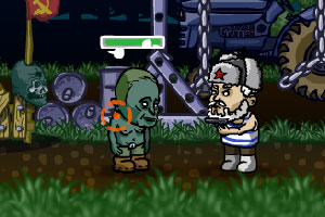 大叔丛林大战僵尸