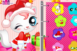 亲爱的圣诞小猫