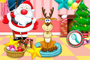 圣诞老人的驯鹿