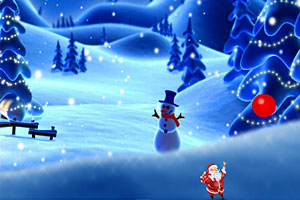 圣诞老人弹射球