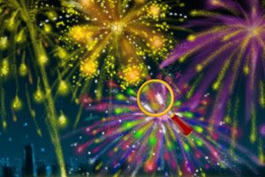 新年焰火里的数字