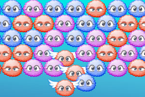 毛绒小怪泡泡龙