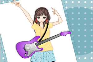 喜欢吉他的女孩