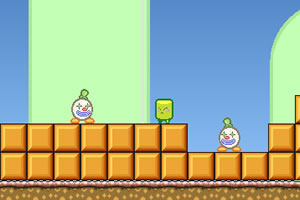 小巧绿方块奇妙旅程