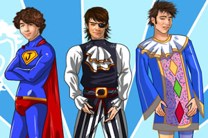 乔纳斯兄弟装扮