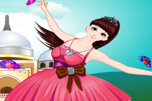 跳舞的公主与蝴蝶