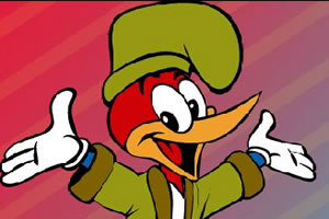 啄木鸟伍迪装扮