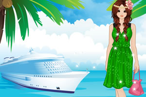 邮轮度假装扮