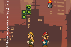 马里奥大战飞碟