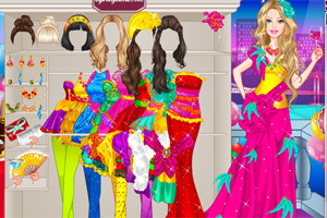 芭比的除夕晚装