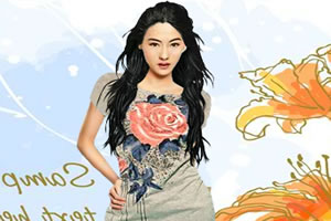 明星张柏芝换装