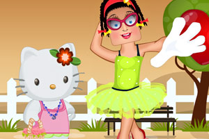 搞怪的佐伊和凯蒂猫