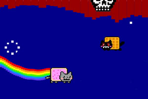 霓虹猫隧道穿越