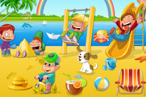 海边乐园布置