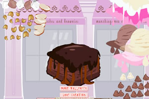 制作黑巧克力蛋糕