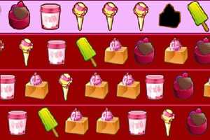 整理冰淇淋店
