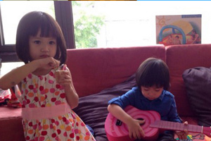 钟丽缇女儿拼图