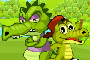 小鳄鱼猎鸭大冒险