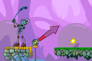 机器人打高尔夫