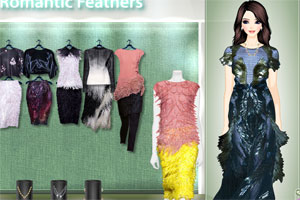 浪漫羽毛装