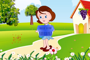 艾丽西亚接水果