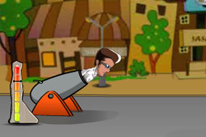 大炮射好莱坞明星