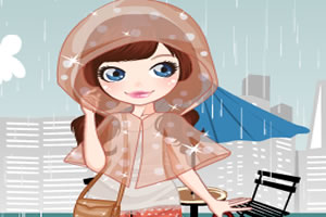 雷雨天俏皮装