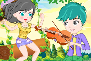 甜蜜的乡间约会