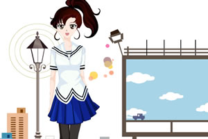 水手服女生装扮