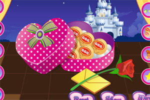 心型巧克力礼盒