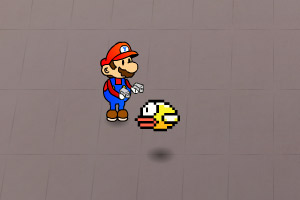 马里奥射杀小鸟