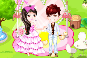 胡一菲与曾小贤的婚礼