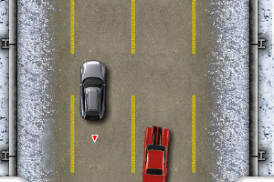 冬季公路追车赛