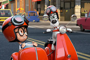 眼镜狗和男孩找字母