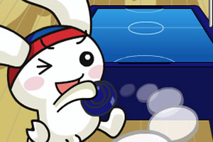 萌兔桌面曲棍球